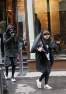 EXCLUSIVE Kanye West and Kim Kardashian in Paris