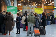 Streik des Sicherheitspersonals am Düsseldorfer Flughafen 