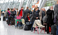 Streik des Sicherheitspersonals am Düsseldorfer Flughafen 