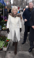 Prince Charles and Camilla Duchess of Cornwall visit Kennington, London, Britain - 24 Jan 2013