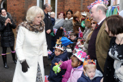 Prince Charles and Camilla Duchess of Cornwall visit Kennington, London, Britain - 24 Jan 2013