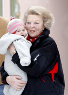 Dutch Royals on winter vacation in Lech Austria