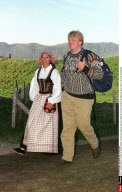 SWEDEN:PRINCESS VICTORIA OF SWEDEN & PRINCE WILLEM ALEXANDER OF HOLLAND AT BORG VIKI