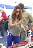 Brooke Burke Shops At The Farmer's Market After Announcing Thyroid Cancer 