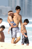 *EXCLUSIVE* Orlando Bloom teaches Flynn the lessons of the Sea