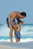 *EXCLUSIVE* Orlando Bloom teaches Flynn the lessons of the Sea