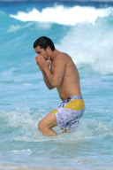 *EXCLUSIVE* Orlando Bloom teaches Flynn the lessons of the Sea