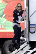 Hilary Duff gets back to Work!