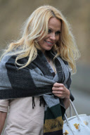 *EXCLUSIVE* Pamela Anderson is happy to be home [NO Canada]