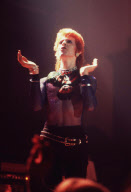 DAVID BOWIE "THE JEAN GENIE" 1972/73 David Bowie (born David Robert Hayward - Jones on 8 January 1947) is an English rock singer, musician and actor. Credit: IAN DICKSON / ArenaPAL/DALLE