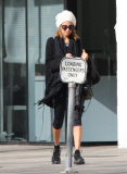 Nicole Richie Hits The Gym 