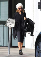 Nicole Richie Hits The Gym 