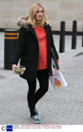 Celebrities out and about in London, Britain - 12 Dec 2012