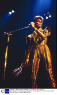 David Bowie on the Ziggy Stardust World Tour with the Spiders from Mars, London, Britain - 1973