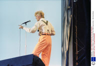 David Bowie, South of Watford . Serious Moonlight Tour. Milton Keynes Bowl - 1983