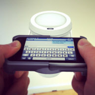UpperCup iPhone cup holder - 31 Jan 2013