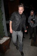 Jason Trawick with new haircut at Aventine Restaurant after hours at 3 a.m. 