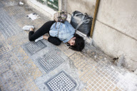 Junkie in Athens