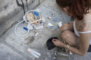 Junkies in Athens