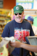 Will Farrell picks up a Protein Shake and Supplements from Whole Foods