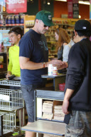 Will Farrell picks up a Protein Shake and Supplements from Whole Foods