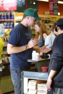 Will Farrell picks up a Protein Shake and Supplements from Whole Foods