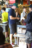 Will Farrell picks up a Protein Shake and Supplements from Whole Foods