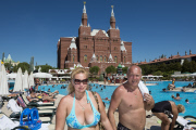 Russian tourists in Turkey