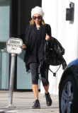 Nicole Richie Hits The Gym 