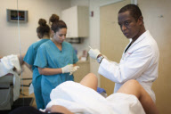 Dr David Matlock host a G Shot cosmetic surgery party, where women get their G-Spot injrected with a filler - Sep 2012