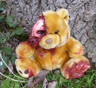 UndeadTeds zombie Teddy bears by Phillip Blackman, Ipswich, Suffolk, Britain - 01 Feb 2013