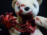 UndeadTeds zombie Teddy bears by Phillip Blackman, Ipswich, Suffolk, Britain - 01 Feb 2013