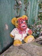 UndeadTeds zombie Teddy bears by Phillip Blackman, Ipswich, Suffolk, Britain - 01 Feb 2013