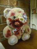 UndeadTeds zombie Teddy bears by Phillip Blackman, Ipswich, Suffolk, Britain - 01 Feb 2013