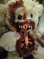 UndeadTeds zombie Teddy bears by Phillip Blackman, Ipswich, Suffolk, Britain - 01 Feb 2013