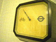The Bicycle Barometer decides whether you should take the tube or bike to work, London, Britain - 05 Feb 2013