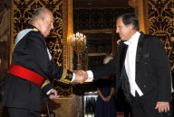 Rey recibe Cartas Credenciales de Embajadores