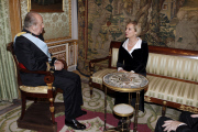 Rey recibe Cartas Credenciales de Embajadores