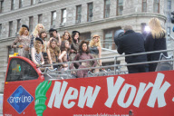 Heidi Klum Filming Germany`s Next Top Model in New York