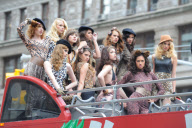 Heidi Klum Filming Germany`s Next Top Model in New York