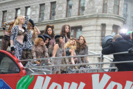 Heidi Klum Filming Germany`s Next Top Model in New York