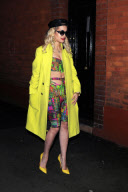 Celebrities arriving at Rita Ora afterparty held at Mahiki 