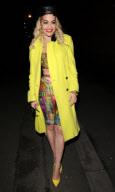 Celebrities arriving at Rita Ora afterparty held at Mahiki 
