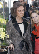 La Reina Sofia visita el Centro Nacional de  Biotecnologia
