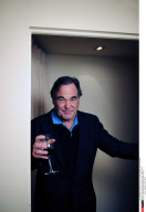 Paris American movie director Oliver Stone
