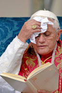 Pope Benedict XVI at the 20th World Youth Day in Cologne - Day 2