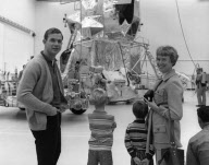 Family photograph left on the moon - Feb 2013