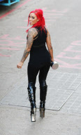 CELEBRITIES AT THE ITV STUDIOS
