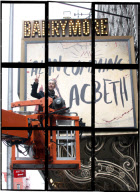 USA: Macbeth Marquees installation starring Alan Cumming