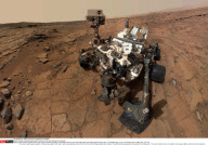 NASA: Curiosity Rover's Self Portrait at 'John Klein' Drilling Site, Cropped
